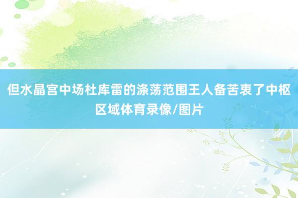 但水晶宫中场杜库雷的涤荡范围王人备苦衷了中枢区域体育录像/图片