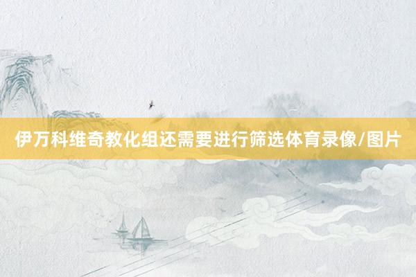 伊万科维奇教化组还需要进行筛选体育录像/图片